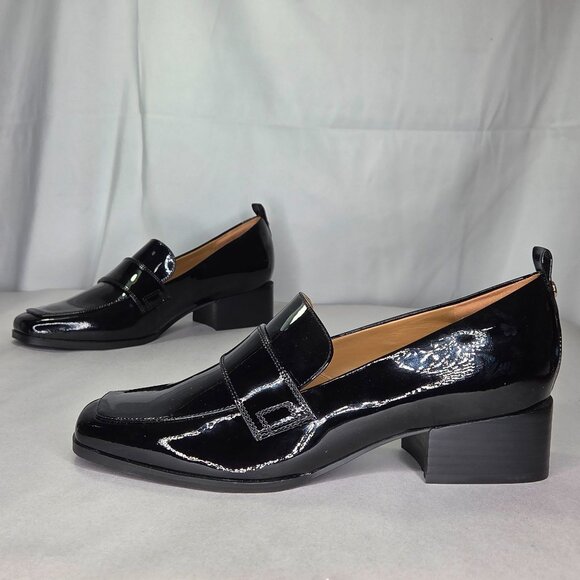 NWT Easy Spirit Darlene Dress Loafers Black Patent - Picture 1 of 7